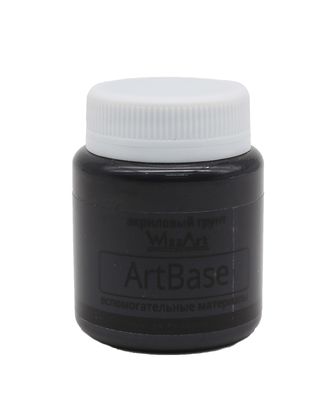 Грунт чёрный ArtBase 80мл Wizzart арт. АРС-46115-1-АРС0001118123