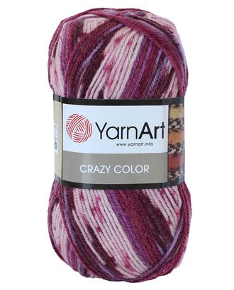 Пряжа YarnArt 'Crazy color' 100гр 260м (25% шерсть,75% акрил) (168 секционный) арт. АРС-55843-1-АРС0001121099