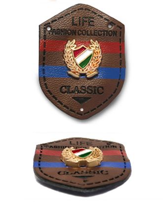 Нашивка (шеврон) ГХН901 (коричневый/золото) арт. АРС-23899-1-АРС0001143295 Нашивка (шеврон) ГХН901 (коричневый/золото) арт. АРС-23899-1-АРС0001143295