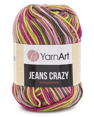 Пряжа YarnArt 'Jeans Crazy' 50гр 160м (55% хлопок, 45% полиакрил) (7206 секционный) арт. АРС-43809-1-АРС0001146481