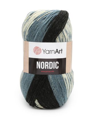 Пряжа YarnArt 'Nordic' 150гр 510м (20% шерсть, 80% акрил) (650 меландж) арт. АРС-46962-1-АРС0001210475