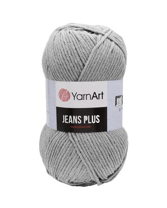 Пряжа YarnArt 'Jeans Plus' 100гр 160м (55% хлопок, 45% полиакрил) (46 серый) арт. АРС-46969-1-АРС0001210487