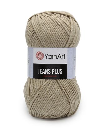 Пряжа YarnArt 'Jeans Plus' 100гр 160м (55% хлопок, 45% полиакрил) (48 бежевый) арт. АРС-46970-1-АРС0001210488