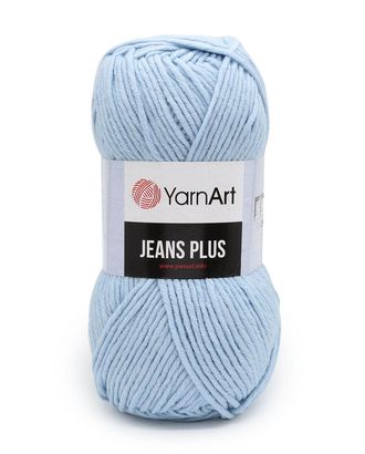 Пряжа YarnArt 'Jeans Plus' 100гр 160м (55% хлопок, 45% полиакрил) (75 голубой) арт. АРС-46974-1-АРС0001210493