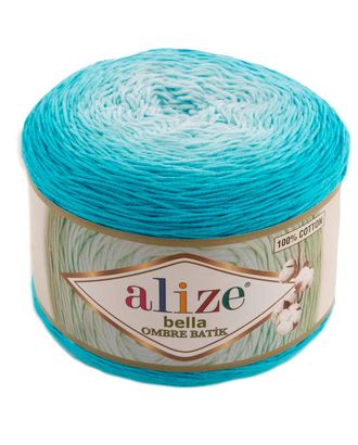 Пряжа Alize 'Bella Ombre Batik' 250г 900м (100% хлопок) (7409 голубой) арт. АРС-47043-1-АРС0001213901