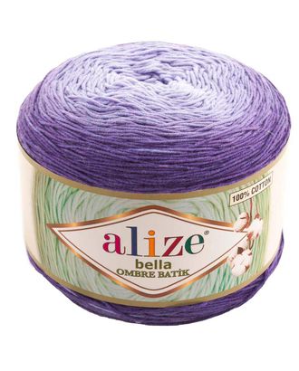 Пряжа Alize 'Bella Ombre Batik' 250г 900м (100% хлопок) (7406 фиолетовый) арт. АРС-45116-1-АРС0001213905