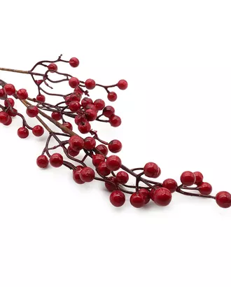 Купить Рукоделие-Праздники XY19-013 Ветка с ягодами красными, 74см арт. АРС-42757-1-АРС0001218844 оптом в Казахстане