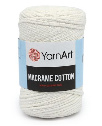 Пряжа YarnArt 'Macrame Cotton' 250гр 225м (80% хлопок, 20% полиэстер) (752 жемчужный) арт. АРС-51735-1-АРС0001220366