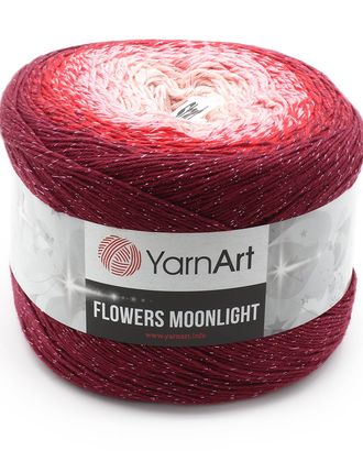 Пряжа YarnArt 'Flowers Moonlight' 260гр 1000м (53% хлопок, 43% полиакрил, 4% металлик) (3269 секционный) арт. АРС-47299-1-АРС0001225091