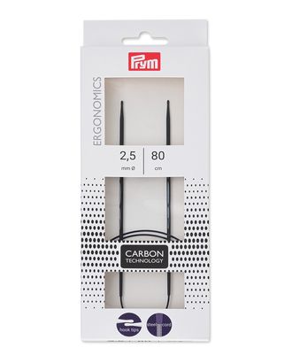 215301 Спицы круговые Ergo. Carbon 2,5/80 Prym арт. АРС-15465-1-АРС0001227623 215301 Спицы круговые Ergo. Carbon 2,5/80 Prym арт. АРС-15465-1-АРС0001227623