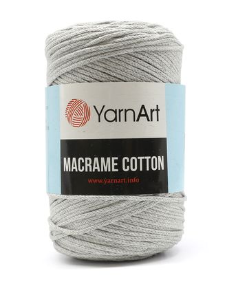 Пряжа YarnArt 'Macrame Cotton' 250гр 225м (80% хлопок, 20% полиэстер) (756 серо-голубой) арт. АРС-44863-1-АРС0001233652