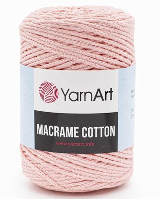 Пряжа YarnArt 'Macrame Cotton' 250гр 225м (80% хлопок, 20% полиэстер) (767 розовый) арт. АРС-47711-1-АРС0001233655
