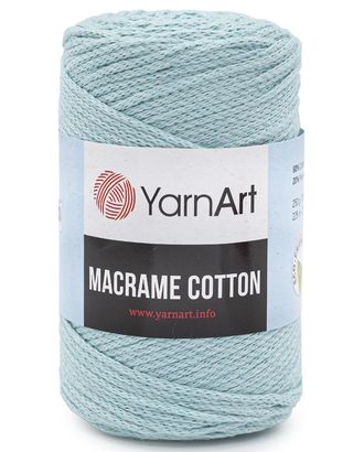 Пряжа YarnArt 'Macrame Cotton' 250гр 225м (80% хлопок, 20% полиэстер) (775 холодный мятный) арт. АРС-44864-1-АРС0001233657