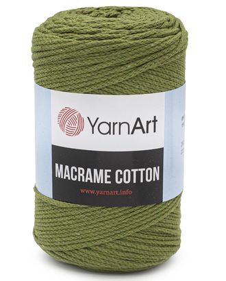 Пряжа YarnArt 'Macrame Cotton' 250гр 225м (80% хлопок, 20% полиэстер) (787 травяной) арт. АРС-55859-1-АРС0001233658
