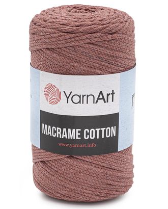 Пряжа YarnArt 'Macrame Cotton' 250гр 225м (80% хлопок, 20% полиэстер) (792 пыльный кедр) арт. АРС-47713-1-АРС0001233660