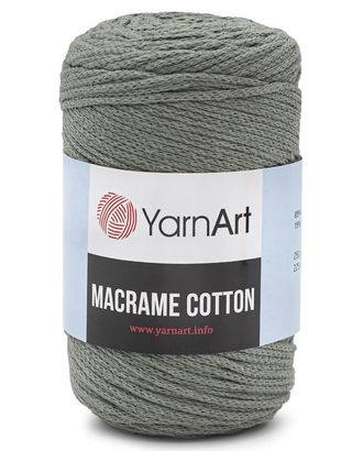 Пряжа YarnArt 'Macrame Cotton' 250гр 225м (80% хлопок, 20% полиэстер) (794 серо-бежевый) арт. АРС-51759-1-АРС0001233661