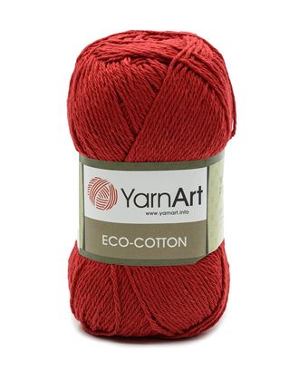 Пряжа YarnArt 'Eco Cotton' 100гр 220м (80% хлопок, 20% полиэстер) (769 красный) арт. АРС-47809-1-АРС0001234123