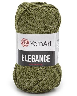 Пряжа YarnArt 'Elegance' 50гр 130м (88% хлопок, 12% металлик) (113 зеленый) арт. АРС-47817-1-АРС0001234136