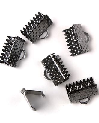 4AR2030 Концевик для ленты, 10 мм, 6шт/упак, Astra&Craft (черный никель) арт. АРС-54054-1-АРС0001235859