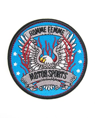 Термоаппликация 'Мотоспорт 'Ноmme Femme', 8.5см, Hobby&Pro арт. АРС-34762-1-АРС0001237543 Термоаппликация 'Мотоспорт 'Ноmme Femme', 8.5см, Hobby&Pro арт. АРС-34762-1-АРС0001237543