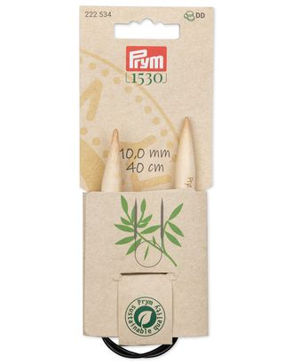 222534 Спицы круговые, бамбук, 10,0мм/40см, 1шт, Prym арт. АРС-34386-1-АРС0001241414 222534 Спицы круговые, бамбук, 10,0мм/40см, 1шт, Prym арт. АРС-34386-1-АРС0001241414