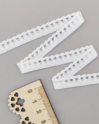 ST/11 эластичная ажурная лента 10мм*50м, белый арт. АРС-34314-1-АРС0001244928 ST/11 эластичная ажурная лента 10мм*50м, белый арт. АРС-34314-1-АРС0001244928