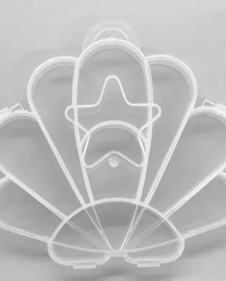 Купить Оборудование для хранения швейной фурнитуры QB-006 Контейнер 'Ракушка', 11,5*13*2см, Hobby&Pro арт. АРС-39127-1-АРС0001257621 оптом в Казахстане