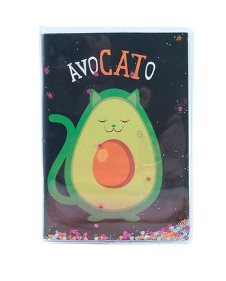 84238 Блокнот 'Avocato', формат А6, 11*15 см, 56 листов в клетку на скрепке арт. АРС-45250-1-АРС0001262491