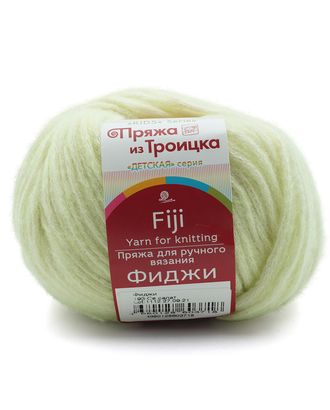 Пряжа из Троицка 'Фиджи' 50гр. 95м. (20% мериносовая шерсть, 60% хлопок, 20% акрил) (193 светлый салат) арт. АРС-55549-1-АРС0001264018