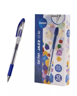 Купить Письменные принадлежности 82073 Ручка гелевая синяя 'JAZZ' 0,5 мм арт. АРС-45258-1-АРС0001264905 оптом в Казахстане