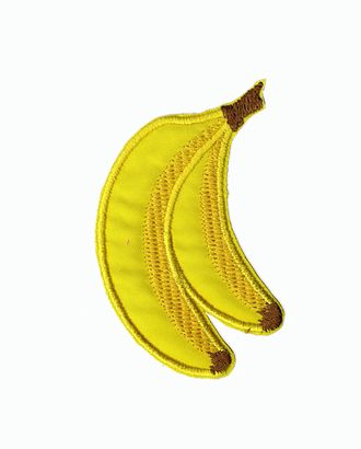 7014 Термоаппликация' Бананы', желтый, 48*68мм (10 шт) арт. АРС-43423-1-АРС0001277591