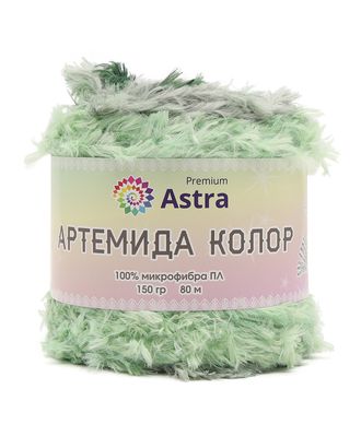 Пряжа Astra Premium 'Артемида Колор' 150гр 80м (100% микрофибра ПЛ) (06 зеленый секционный) арт. АРС-57288-1-АРС0001281507
