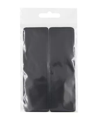 Купить Термоаппликации светоотражающие LA497 Термоаппликация прямоугольная, джинс, 145х45 мм (черный (black)) арт. АРС-55450-1-АРС0001285254 оптом в Казахстане