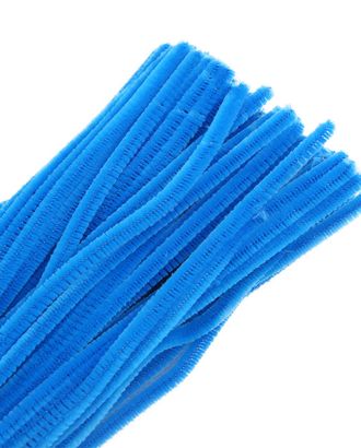 Проволока синельная, 6мм*30см, 100шт/упак, Astra&Craft (A-043 синий) арт. АРС-57743-1-АРС0001285606