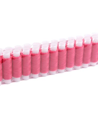 Нитки швейные 50/2 для тонких тканей, 100% полиэстер, 200 м (573 клубнично-розовый) арт. АРС-56593-1-АРС0001289425