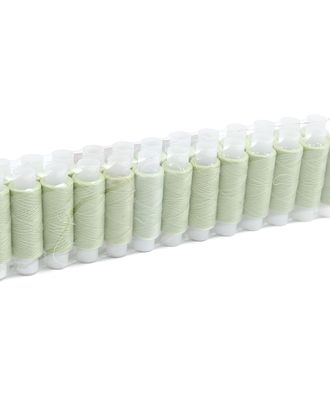 Нитки швейные 50/2 для тонких тканей, 100% полиэстер, 200 м (630 зеленый иней) арт. АРС-56608-1-АРС0001289475