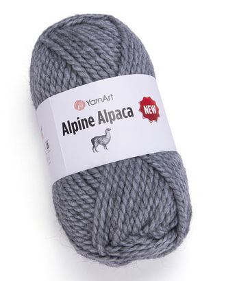 Пряжа YarnArt 'Alpine Alpaca New' 150гр 120м (20% альпака, 20% шерсть, 60% акрил) (1447 серый) арт. АРС-58794-1-АРС0001290414