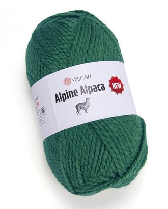 Пряжа YarnArt 'Alpine Alpaca New' 150гр 120м (20% альпака, 20% шерсть, 60% акрил) (1449 зеленый) арт. АРС-58796-1-АРС0001290416