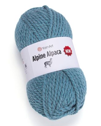 Пряжа YarnArt 'Alpine Alpaca New' 150гр 120м (20% альпака, 20% шерсть, 60% акрил) (1450 голубой) арт. АРС-58797-1-АРС0001290417