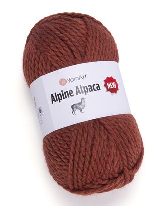 Пряжа YarnArt 'Alpine Alpaca New' 150гр 120м (20% альпака, 20% шерсть, 60% акрил) (1452 терракотовый) арт. АРС-58798-1-АРС0001290418