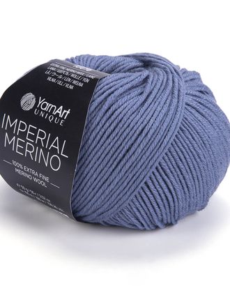 Пряжа YarnArt 'Imperial Merino' 50гр 100м (100% тонкая мериносовая шерсть) (3336 серо-синий) арт. АРС-58808-1-АРС0001290452