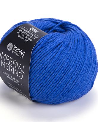 Пряжа YarnArt 'Imperial Merino' 50гр 100м (100% тонкая мериносовая шерсть) (3342 синий) арт. АРС-58810-1-АРС0001290454