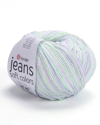 Пряжа YarnArt 'Jeans Soft Colors' 50гр 160м (55% хлопок, 45% акрил) (6201 секционный) арт. АРС-58813-1-АРС0001290457