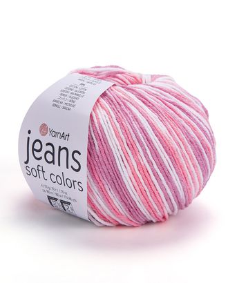 Пряжа YarnArt 'Jeans Soft Colors' 50гр 160м (55% хлопок, 45% акрил) (6206 секционный) арт. АРС-58816-1-АРС0001290460
