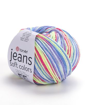 Пряжа YarnArt 'Jeans Soft Colors' 50гр 160м (55% хлопок, 45% акрил) (6207 секционный) арт. АРС-58817-1-АРС0001290461
