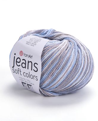 Пряжа YarnArt 'Jeans Soft Colors' 50гр 160м (55% хлопок, 45% акрил) (6210 секционный) арт. АРС-58818-1-АРС0001290462