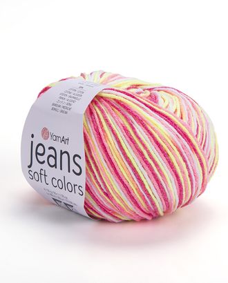 Пряжа YarnArt 'Jeans Soft Colors' 50гр 160м (55% хлопок, 45% акрил) (6214 секционный) арт. АРС-58820-1-АРС0001290464