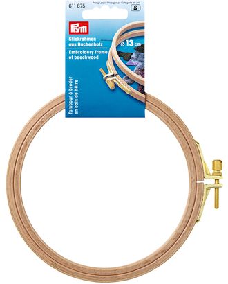 Пяльца буковые PRYM 611675 д.12,5см арт. АРС-27226-1-АРС0000806570 Пяльца буковые PRYM 611675 д.12,5см арт. АРС-27226-1-АРС0000806570