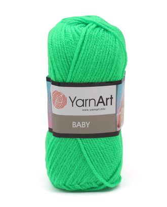 Пряжа YarnArt 'Baby' 50гр 150м (100% акрил) (8233 салатовый) арт. АРС-44764-1-АРС0000914781