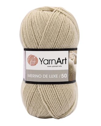 Пряжа YarnArt 'Merino de Lux' 100гр 280м (50% шерсть, 50% акрил) (33 светло-серый) арт. АРС-44767-1-АРС0000915132